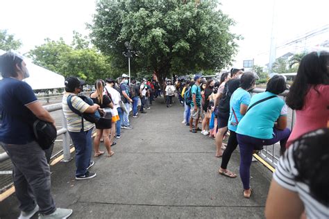 long lines  philippine news agency