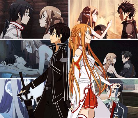 kirito y asuna s find and share on giphy