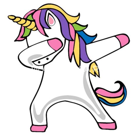 dabbing unicorn  geeklyshirts spreadshirt
