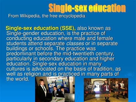 ppt single sex schools powerpoint presentation free