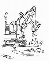 Coloring Construction Pages Printable Crane Truck Cranes Kids Colouring Constructions Print Color Drawing Toy Birthdayprintable sketch template