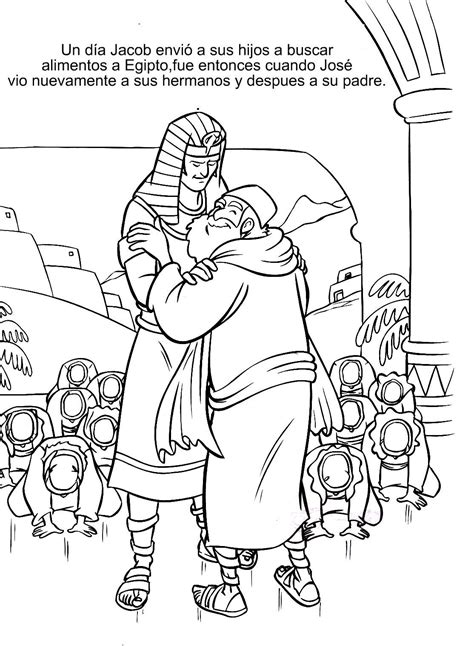 bible coloring pages joseph   brothers   gmbarco