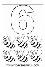 Coloring Number Pages Kindergarten Numbers Getcolorings Printable Color sketch template
