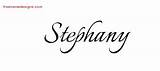 Stephany Calligraphic sketch template