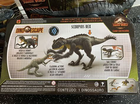 jurassic world camp cretaceous scorpios rex stinger dinosaur