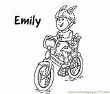 Coloring Emily Arthur Pages Online Printable Cartoons Color sketch template