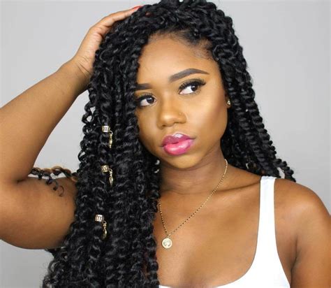 27 Beautiful Passion Twists And Spring Twists Hairstyles To Obsess Over