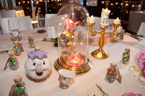 these disney centerpieces are the stuff wedding dreams are