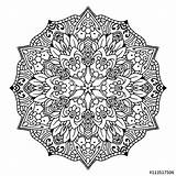 Mandala Pages Intricate Coloring Getcolorings Detailed sketch template