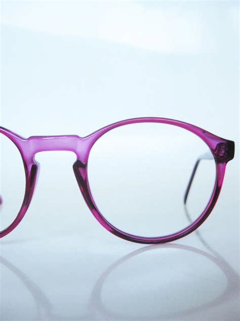 vintage 1980s round oversized eyeglasses glasses eyewear optical frames