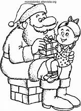 Natale Babbo Bambina Bimbo Winnie Pooh sketch template