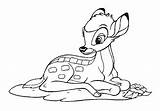 Bambi Faon Apprendre Survivre Seul Jeune Doit Coloriages Imprimé sketch template