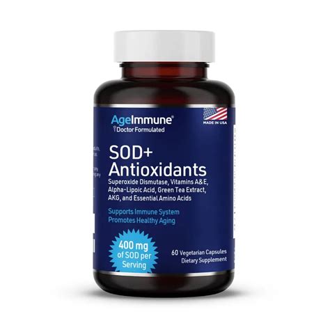 sod antioxidants complex  ageimmune sod antioxidants complex