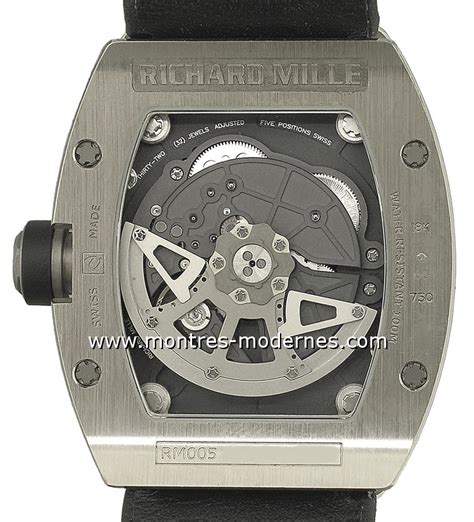 richard mille rm 005 occasion mmc num 3321