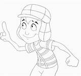 Coloring Chavo Del Pages Ocho Getcolorings Printable sketch template