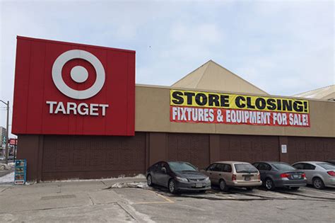 target stores  toronto  close  mid april