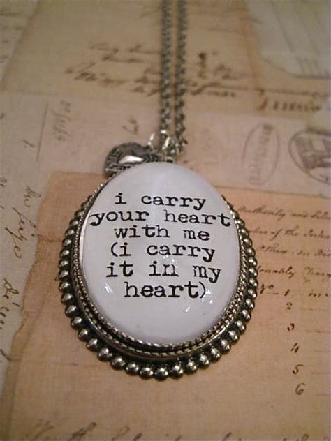 i carry your heart with me necklace