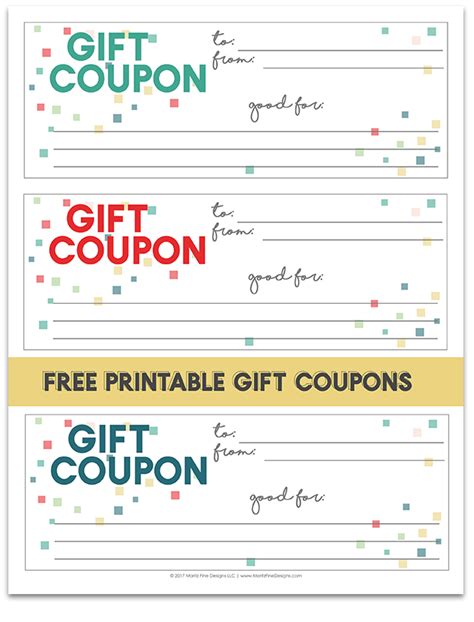 10 experience ts to give this holiday season printable t coupon t ideas t
