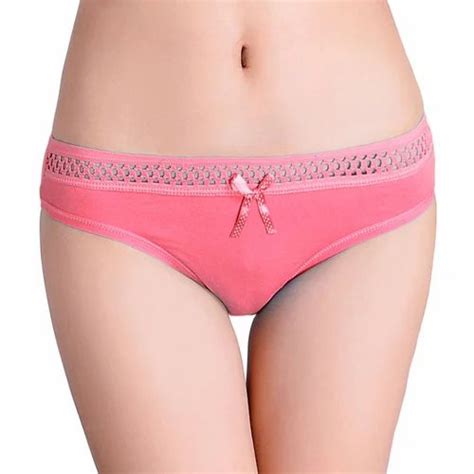 4 to 5 day secret wear dark pink color cotton panty at rs 110 piece in