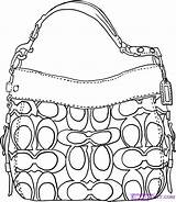 Handbag Dragoart Dawn Colouring sketch template