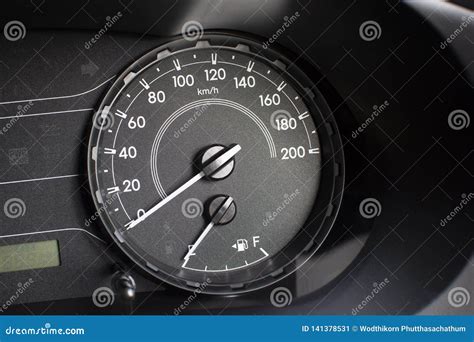 car speedometer  kilometer  hour stock image image  icon macro