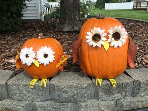 pin  halloween pumpkin owl