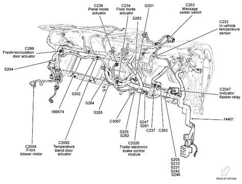 ford  wiring harness diagram