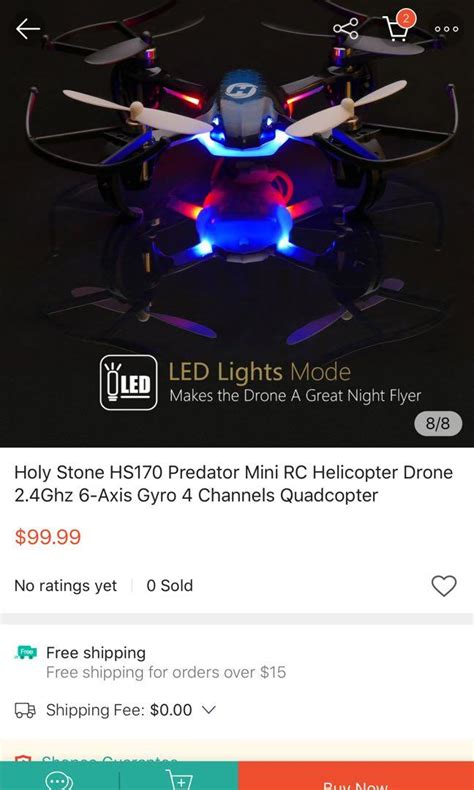 holy stone hs predator mini rc helicopter drone ghz  axis gyro  channels quadcopter