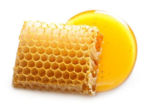 honingsdaling en honingraat stock foto image  geneeskunde vorm
