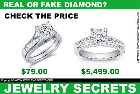 real or fake diamond jewelry secrets