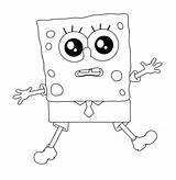 Coloring Spongebob Shock Wecoloringpage sketch template