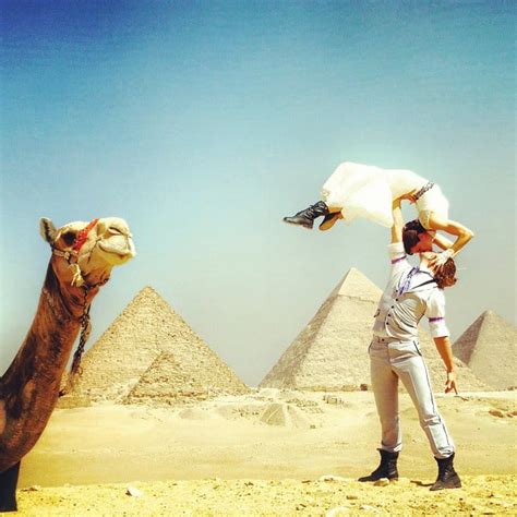 egyptian pyramids couple getting married around the world popsugar