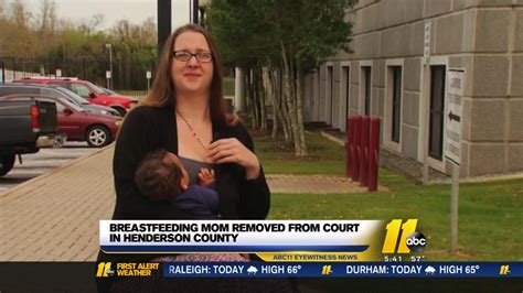 breastfeeding mother ordered to leave north carolina court room abc7