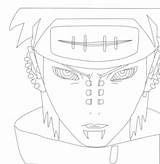 Pein Lineart sketch template