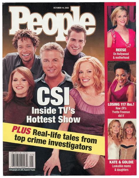 People Weekly Magazine October 14 2002 Csi Reese