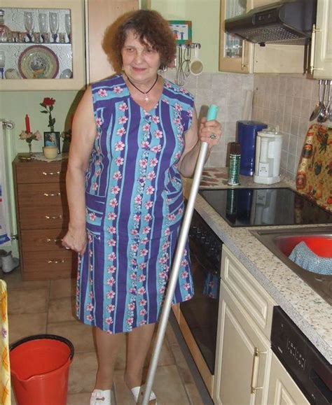 this housewife loves to get naked in the kitchen granny porn
