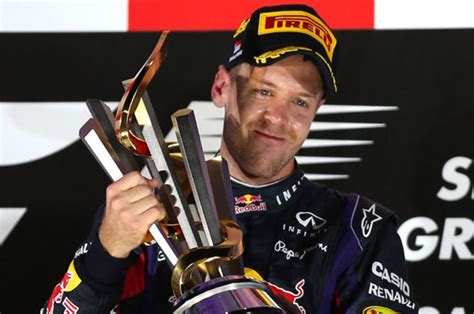 Super Sebastian Vettel Bull Dozes Title Rivals Daily Star