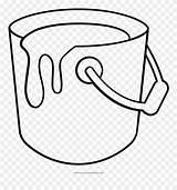 Coloring Pinclipart Buckets Wood Clipartkey sketch template