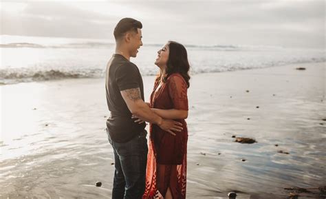 This Couple Met Right Before Taking These Sexy Beach Photos Popsugar