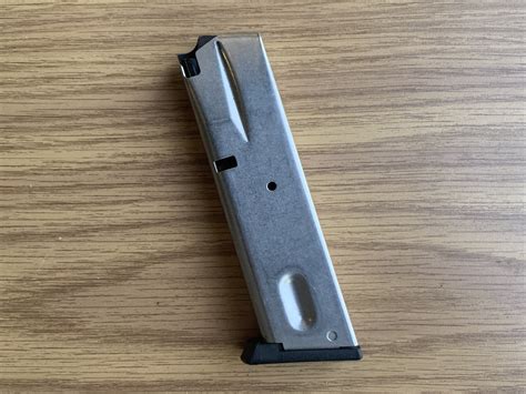 smith wesson  series mm factory   magazine stainless