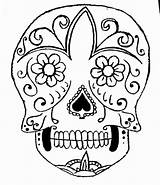 Mandalas Calaveras Mexicanas Espiritual Conmemoración sketch template