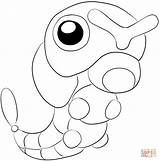 Pokemon Caterpie Coloring Pages Printable Generation Lilly Gerbil Lineart Color Print Deviantart Categories Supercoloring Drawing sketch template