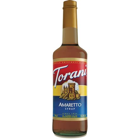 torani amaretto syrup  ml bottles baristaproshopcom