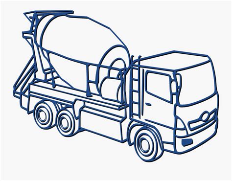cement mixer truck coloring pages printable coloring pages