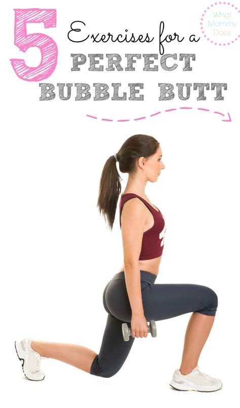 5 exercises for a perfect bubble butt
