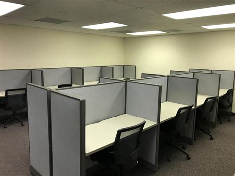office cubicles  tall   wide call center cubicles  furniture finders