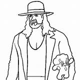 Undertaker Coloriage Wwe sketch template