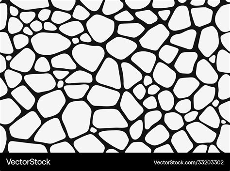 seamless stone wall pattern print design vector image