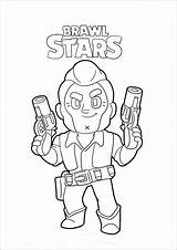 Stars Brawl Coloring Pages Brawlers Bull Coloringbay sketch template