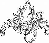Goku Ssjb Clipartmag Wecoloringpage sketch template
